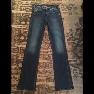 Silver Jeans Co. Avery Slim Boot W26/31L EUC